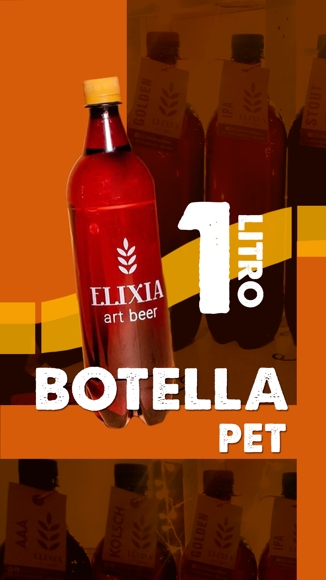 Botella PET - 1 Litro